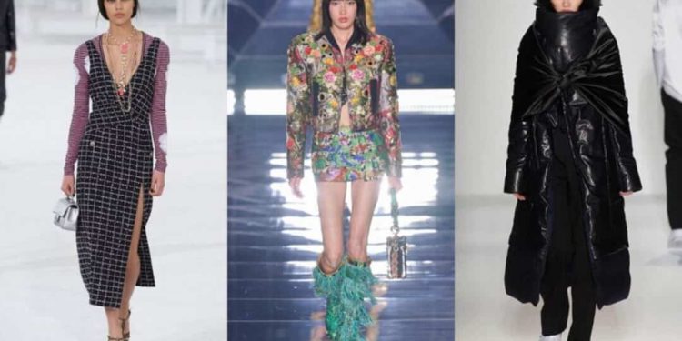 Người mẫu trình diễn thời trang trên sàn runway