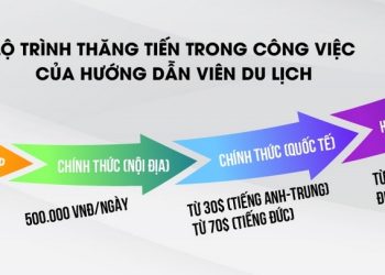 Lộ trình thu nhập của hướng dẫn viên du lịch