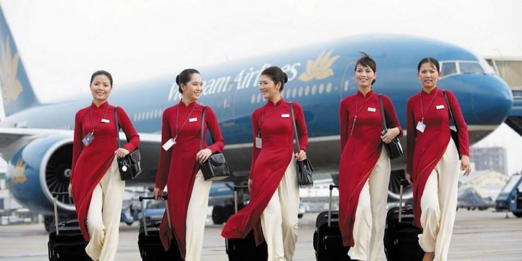 Tiếp viên hàng không hãng bay VietNam Airline